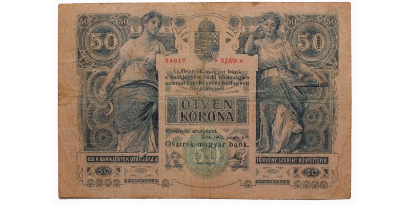 50 korona 1902